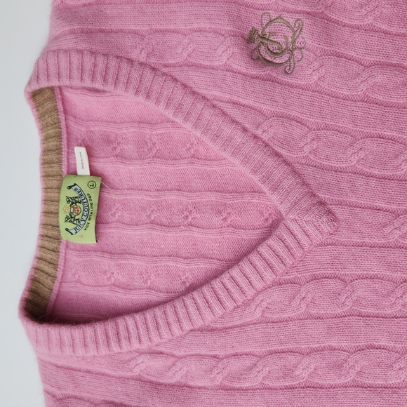 Juicy Couture Wool & Rabbit Hair Pink Sweater - Picture 4 of 13